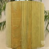 Słupy drewniane okrągłe z drewna klejonego BSH